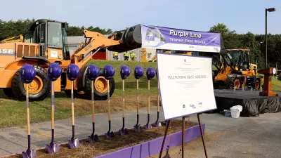 Governor Hogan Signs Agreement With U.S. DOT for the Purple Line by Steve Kwak at 4800 Veterans Pkwy. Hyattsville MD 20784