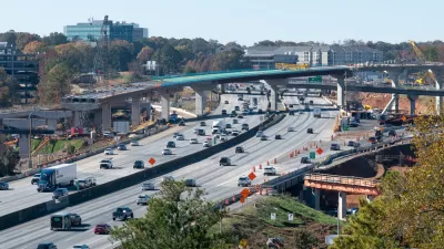 Construction on the Georgia 400 / 285 Interchange