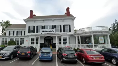 McDonald's building, New Hyde Park, Long Island