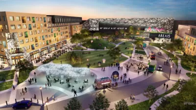 Rendering of St. John redevelopment site