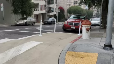 Enhanced intersection in San Francisco