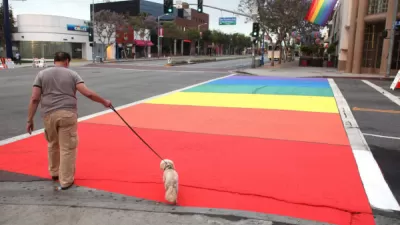 Rainbow Crosswalk