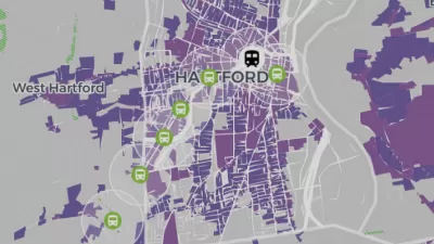 Zoning map of Hartford, Connecticut