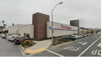 Google maps street view of Burlington store in Daly City, California