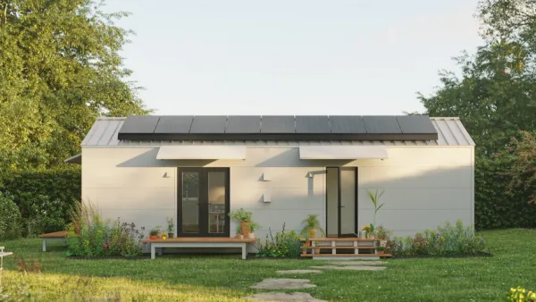 Rendering of Samara Backyard ADU