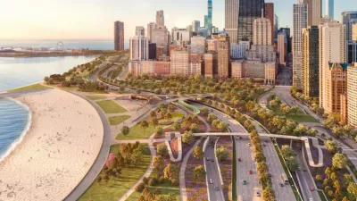 Rendering from the North DuSable Lake Shore Drive Phase I Study of Lake Shore Drive in Chicago.