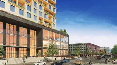 Rendering of New Haven Union Station redevelopment.