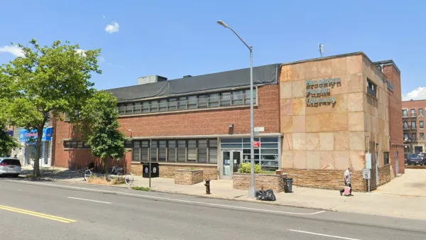 Brooklyn public library branch.