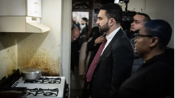 Mamdani in an apartment