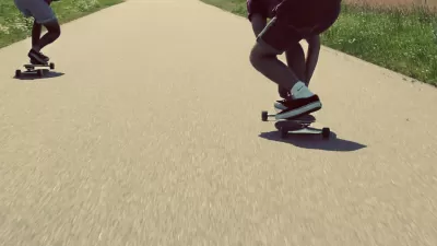 Skateboarders