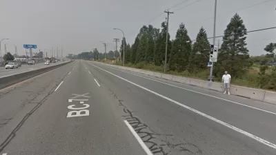 Lougheed Highway in Pitt Meadows