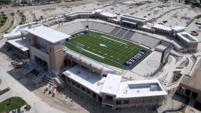 Allen High School's Eagle Stadium in Allen, TX.