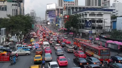 Traffic Jam in Bangkok