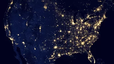 Earth at night