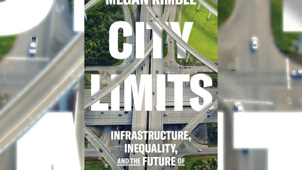 The city limits book cover, which shows a criss-crossing highway