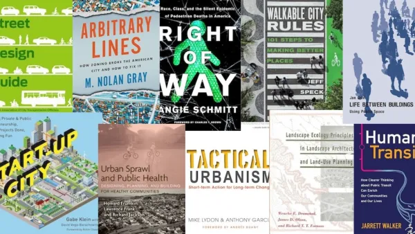 Collage of 10 Island Press books