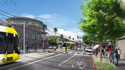 Light Rail Transit Rendering