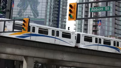 Vancouver Skytrain near Chinatown