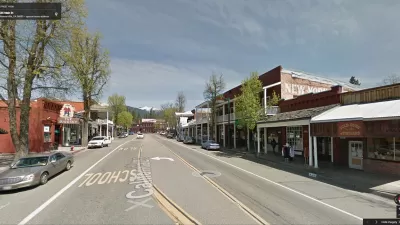 Google Street View of Weaverville, CA