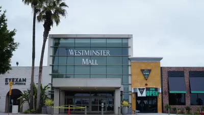 Westminster Mall facade, Orange County