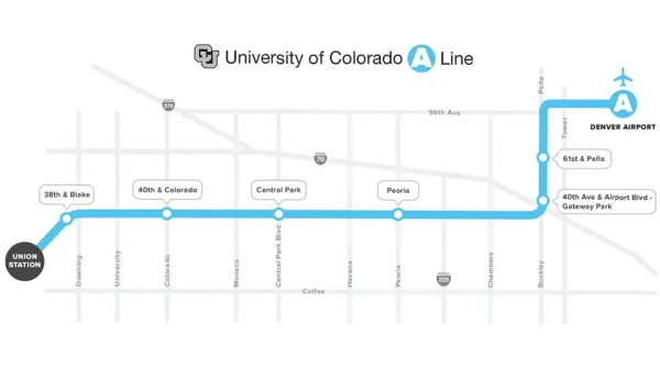 A-Line Map
