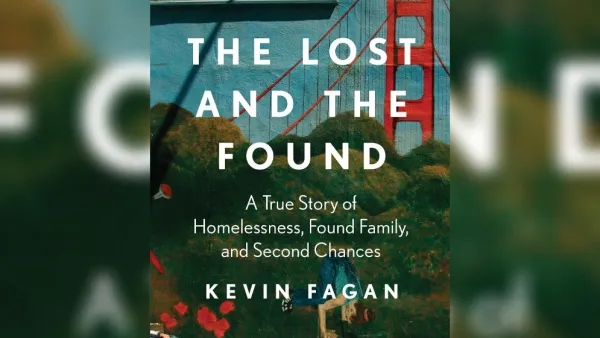Book cover of The Lost and The Found by Kevin Fagan against blurred green background.
