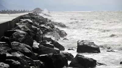 Seawall Crescent City California