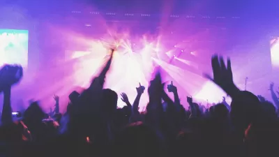 Concert crowd