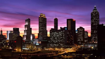 Atlanta Skyline Dusk