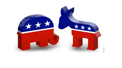 Democratic Donkey & Republican Elephant Logos