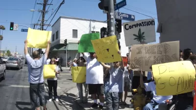 Medical Marijuana Protest