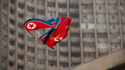 North Korea Flags
