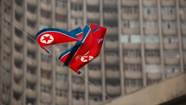 North Korea Flags