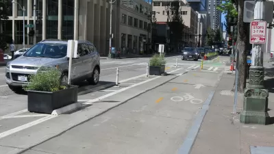 Seattle Protected Bike Lane
