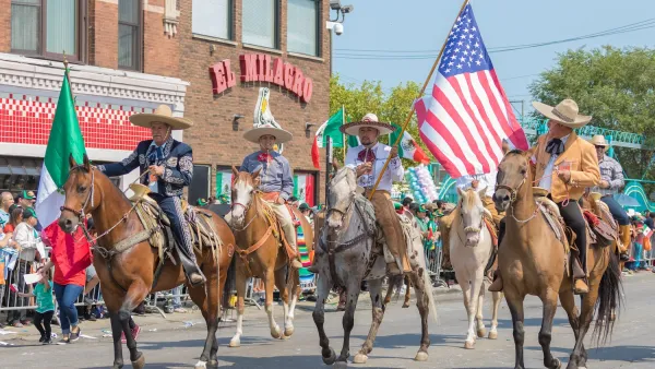 The 26th Street Mexican Independence Parade celebrates Mexican Independence from Spain with floats, mariachi bands and dancing in the streets.