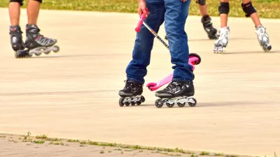Kids playing outside