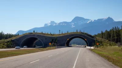 Trans-Canada Highway in Banff National Park