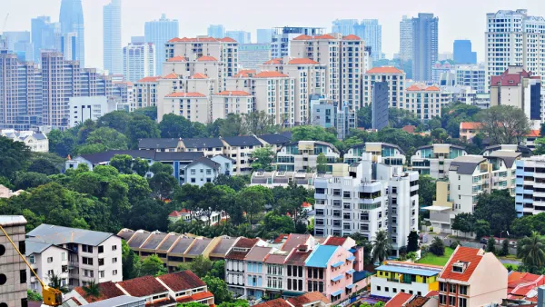 residential downtown in Singapore 