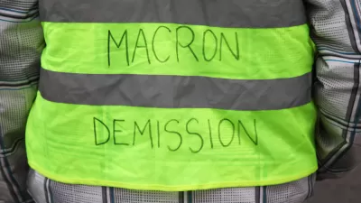 Macron Protest