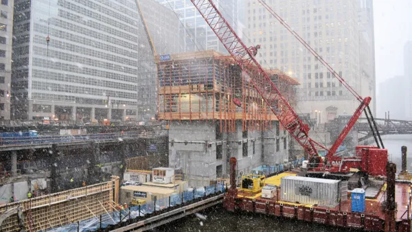 Winter Construction in the City