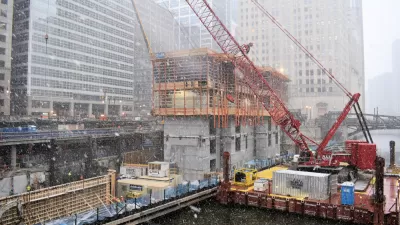 Winter Construction in the City