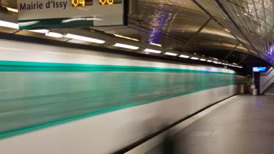 Paris Metro Train