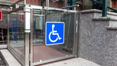Wheelchair accessibility lift
