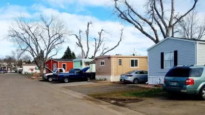 Manufactured home trailers in Aurora, Colorado