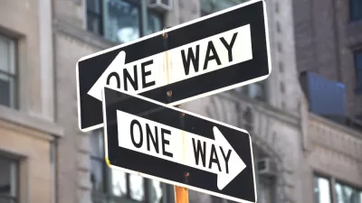 One Way Sign