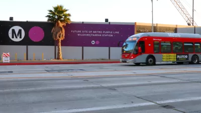 Purple Line Extension Construction