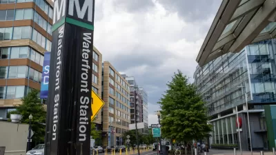Waterfront Metro station, southwest Washington, D.C.
