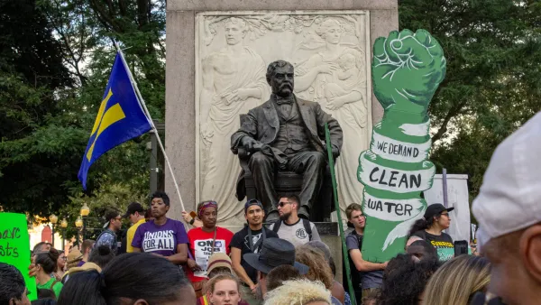 Protest in Detroit