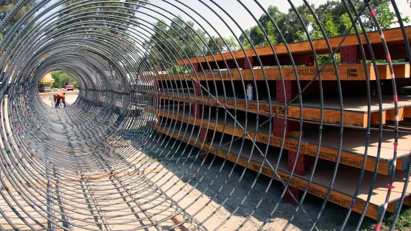 A circle of rebar