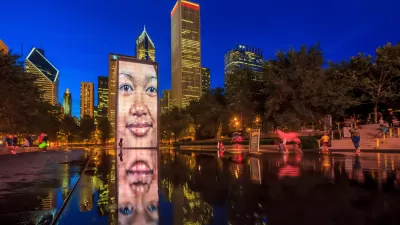 Millennium Park Fountain